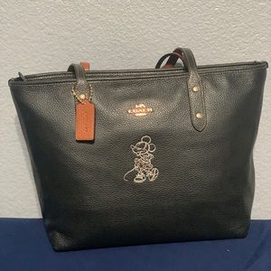 Coach BP Minnie Mouse tote bag